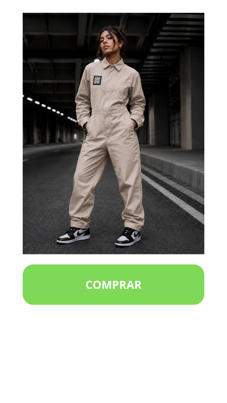 MACACÃO BNB WEAR - Cinza militar R$ 309,00 ou 3x R$ 103,00 sem juros