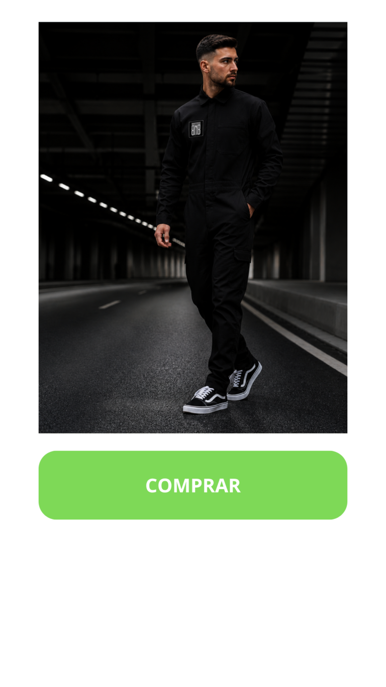 MACACÃO BNB WEAR - preto R$ 309,00 ou 3x R$ 103,00 sem juros